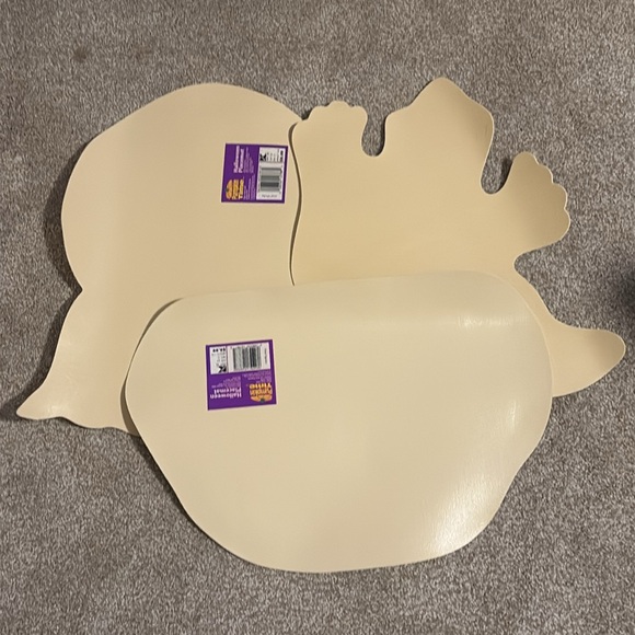Halloween Vinyl Placemat Kmart Vintage PumpkinTime Set (3) Pumpkins, Ghost Witch - Picture 11 of 16